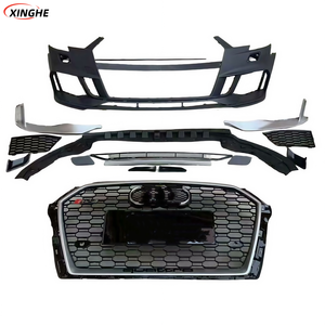 Audi A3/RS3フロントバンパーには、高品質のバンパーフロントボディキット17-20タイプのキットが全身パーツとして用意されています - Product Image 2