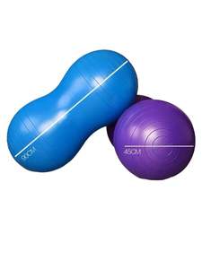 Pelotas de Yoga de PVC de 90x45cm, Fáciles de Limpiar, Gruesas, Antiexplosión, Forma de Cacahuete, para Rehabilitación Femenina, Entrenamiento, Masaje, Sensoriales - Product Image 4