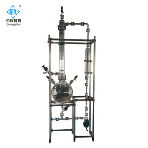 SF-100L अनुकूलित डबल लेयर जैकेट ग्लास रिएक्टर मिश्रण पोत प्रयोगशाला रासायनिक प्रतिक्रिया केटल ढक्कन एगिटर मोटर कोर - Product Image 6