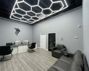 SUEZ India LED Ceiling Lights Honeycomb Design for Clothing Store Studio Workshop Office and Hotel Decorations Price - Product Image 1