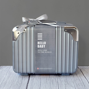 Tutina grigia di alta qualità in stile college per neonati maschi, giacca pieghevole per neonati in confezione <span class=keywords><strong>regalo</strong></span>, idea <span class=keywords><strong>regalo</strong></span> per bambini di un <span class=keywords><strong>anno</strong></span>. - Product Image 3