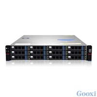 2U 12 Lubang Rangka Rackmount 12 Gb/s SAS Expander Backplane