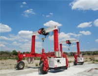 Grue à portique mobile électrique 1 tonne 2 tonnes 3 tonnes pour atelier Capacité de levage de 10 tonnes avec composants principaux Engrenage moteur