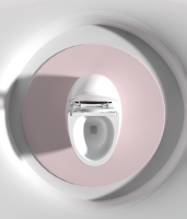 Capteur automatique intelligent monobloc Chasse d'eau Commode électrique Toilette Montée au sol Télécommande Installation facile S-Trap Drainage
