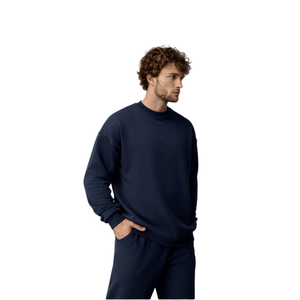 Ensemble sweat à capuche et pantalon en molleton de coton pour homme, survêtement chaud et épais, vêtements de sport décontractés, taille S-XXL - Product Image 1