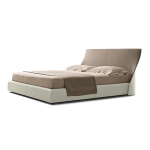 Lit design italien minimaliste en cuir double, moderne, grand, plat, simple, pour chambre principale, taille <span class=keywords><strong>king</strong></span> size 1,8 m - Product Image 5