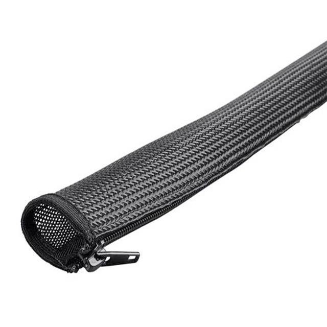 25mm Woven PET Braided Mesh Cable Sleeves Flexible Expandable Protective Spiral Nylon Wrapping in Various Sizes
