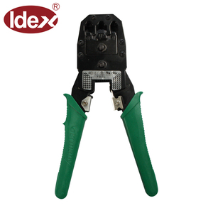 Mô-đun Mạng Uốn Tóc bồng công cụ cho Cat5 Cat6 cáp RJ45 8P8C/6P6C Pin dây uốn Ratchet - Product Image 1
