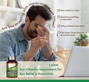 Capsules de Lutéine Bio en Gélules – <span class=keywords><strong>Vitamine</strong></span> Oculaire Naturelle et Supplément d'Acide Folique – Améliore la Vue – Pour Adultes – <span class=keywords><strong>Prendre</strong></span> 2 par Jour – 90 Gélules - Product Image 5