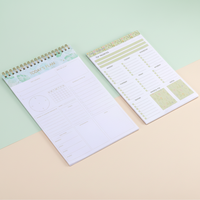 Bloc-notes de planification du jour à prix compétitif, blocs-notes mémo du fabricant, commande en gros, bloc-notes personnalisé