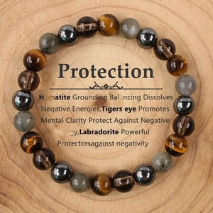 Wholesale spiritual energy natural stone <b>beads</b> <b>bracelet</b> health protection personalized hot sale powerful <b>bracelet</b> for unisex - Product Image 6