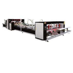 Máquina de fabricación de cajas de cartón corrugado eléctrico completamente automático, engranaje de rodamiento de Motor de bebidas de ropa de costura controlado por ordenador - Product Image 6