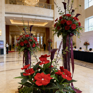 Flores Artificiales <span class=keywords><strong>de</strong></span> <span class=keywords><strong>Impatiens</strong></span> Resistentes a los Rayos UV, Impermeables, con Tacto Real, para Jardín, Patio, Balcón, Interiores, Exteriores, Decoración del Hogar y Bodas - Product Image 1