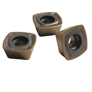 Insertos de fresado frontal de alta velocidad con recubrimiento de AlTiN, 4 filos, 55HRC, SDMT ENMU SNMX WNMU HNMG PNMU Xiaoxiang Xuefeng Mountain - Product Image 1