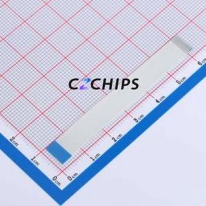 JS05B-15P-060-3-4 FFC Cable (Flexible Flat Cable) P=0.5mm Connector 15P 0.5mm 0.3mm Reverse - Product Image 2