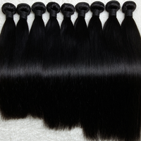 Paquetes de Cabello Humano Brasileño Virgen 12A al por Mayor, Sin Procesar, Cutícula Alineada, Doble Trama a Máquina