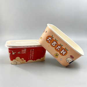 Tazón de Papel al por Mayor de Fábrica, Recubierto de Grado Alimenticio 150GSM-320GSM, Tamaño Personalizado, Resistente al Aceite para Contenedores de Alimentos Desechables - Product Image 5