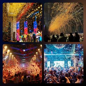 SP Ventilador Elétrico Lançador Confete Grande Máquina De Confete Canhões Tubo Canhão Confete Máquina para o Casamento Do Evento De Fase - Product Image 4