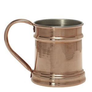 Tasse en cuivre de haute qualité de luxe Mule de Moscou en cuivre massif martelé Mule de Moscou Tasses en cuivre Articles faits à la main - Product Image 6