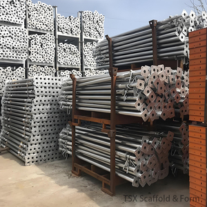 Échafaudage en acier Q235 réglable Tianjin TSX-AP2655, poteaux de construction, étais de soutien, vérins de levage - Product Image 5