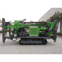 Nouvelle machine de forage géotechnique portable à chenilles diesel hydraulique pour échantillons de sol, forage de puits d'eau, type lourd
