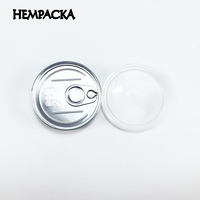 HEMPACKA Boîtes de conserve à pression personnalisées 3.5g Boîte de thon ronde pour emballage alimentaire