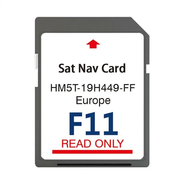 8GB 16GB 32GB 64GB Update Version Sat Nav Car GPS Navigation 2023 CID Map Sd Memory Card for Ford F11 Sync2