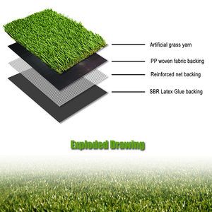 <span class=keywords><strong>Gazon</strong></span> artificiel résistant aux UV de 40 mm pour jardins et projets commerciaux - Product Image 3