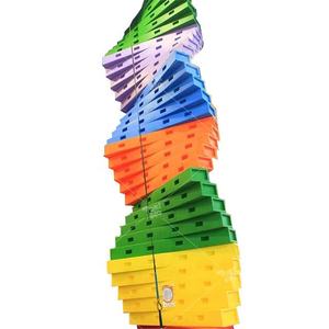 Pokiddo enfants et adultes intérieur <span class=keywords><strong>Fitness</strong></span> terrain de jeu Trampoline parc jeux Twister escalade - Product Image 1