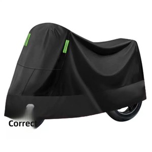 Housse de pluie intégrale en tissu Oxford pour moto, vélo électrique, scooter - Protection contre le vent, le soleil et la poussière - Product Image 4