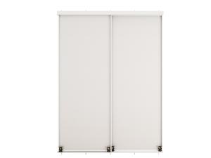 Bán buôn Bypass cửa trượt tủ quần áo với gương <span class=keywords><strong>Closet</strong></span> Door với phần cứng Kit - Product Image 6