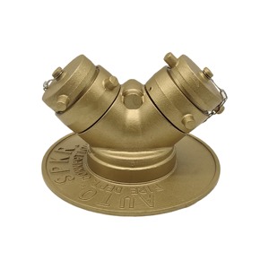 Resistente 100mm X 65mm X 65mm valvola di irrigazione flessibile integrata dei <span class=keywords><strong>vigili</strong></span> <span class=keywords><strong>del</strong></span> <span class=keywords><strong>fuoco</strong></span> di collegamento attrezzatura antincendio di base - Product Image 1