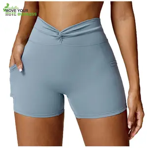 Arabella 2024 Logo personalizzato allenamento sportivo compressione semplice palestra collant taglie forti con tasca donna