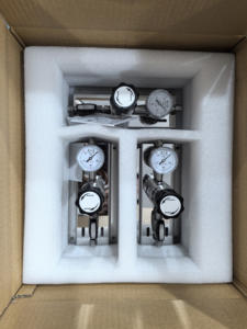 Regulador de Presión de <span class=keywords><strong>Gas</strong></span>, Válvula Reductora de Presión de Terminal, Regulador de Presión de Laboratorio Montado en Panel - Product Image 5