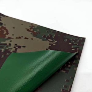 Atmungsaktives, flammhemmendes, UV-beständiges, wasserabweisendes, antibakterielles, mit Camouflage-Muster bedrucktes, strapazierfähiges PVC-beschichtetes <span class=keywords><strong>Polyester</strong></span> für den Außenbereich - Product Image 2