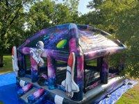 Enfants Lune Gonflable Moonwalk Water Jumper Bouncer Bouncy Castle Jumping Commercial Bounce House Party Rentals