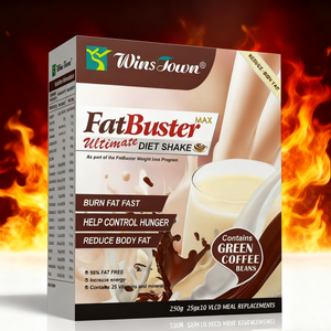 Batidos Sustitutivos de Comida Wins Town para Pérdida de Peso, Bebida de Proteína de Soya con Sabor a Chocolate, Batido Dietético Quemagrasas - Product Image 4