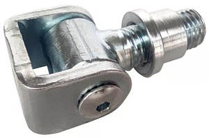 Bisagra de puerta oscilante de soldadura con perno en U y placa Tuerca ajustable Diseño moderno Chapado en <span class=keywords><strong>zinc</strong></span> - Product Image 5