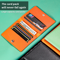 Sac de cartes de crédit bancaire logo personnalisé ultra-mince carte en cuir PU manchon de protection sac de pièce de monnaie de point de voiture mince