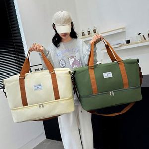 Bolsa de Deporte Impermeable Grande, Bolsa de Viaje para Gimnasio, Bolsa de Yoga con Cremallera Oxford Portátil para Mujer - Product Image 2