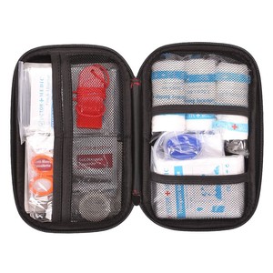 Equipo Médico Mini lindo coche Kits de primeros auxilios de emergencia de caja de bolsa - Product Image 1