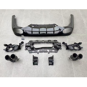 Pièces automobiles Diffuseur arrière Sortie d'échappement pour <span class=keywords><strong>Mercedes</strong></span> Benz Classe E W214 2024-2025 Mise à niveau au style E53. - Product Image 1