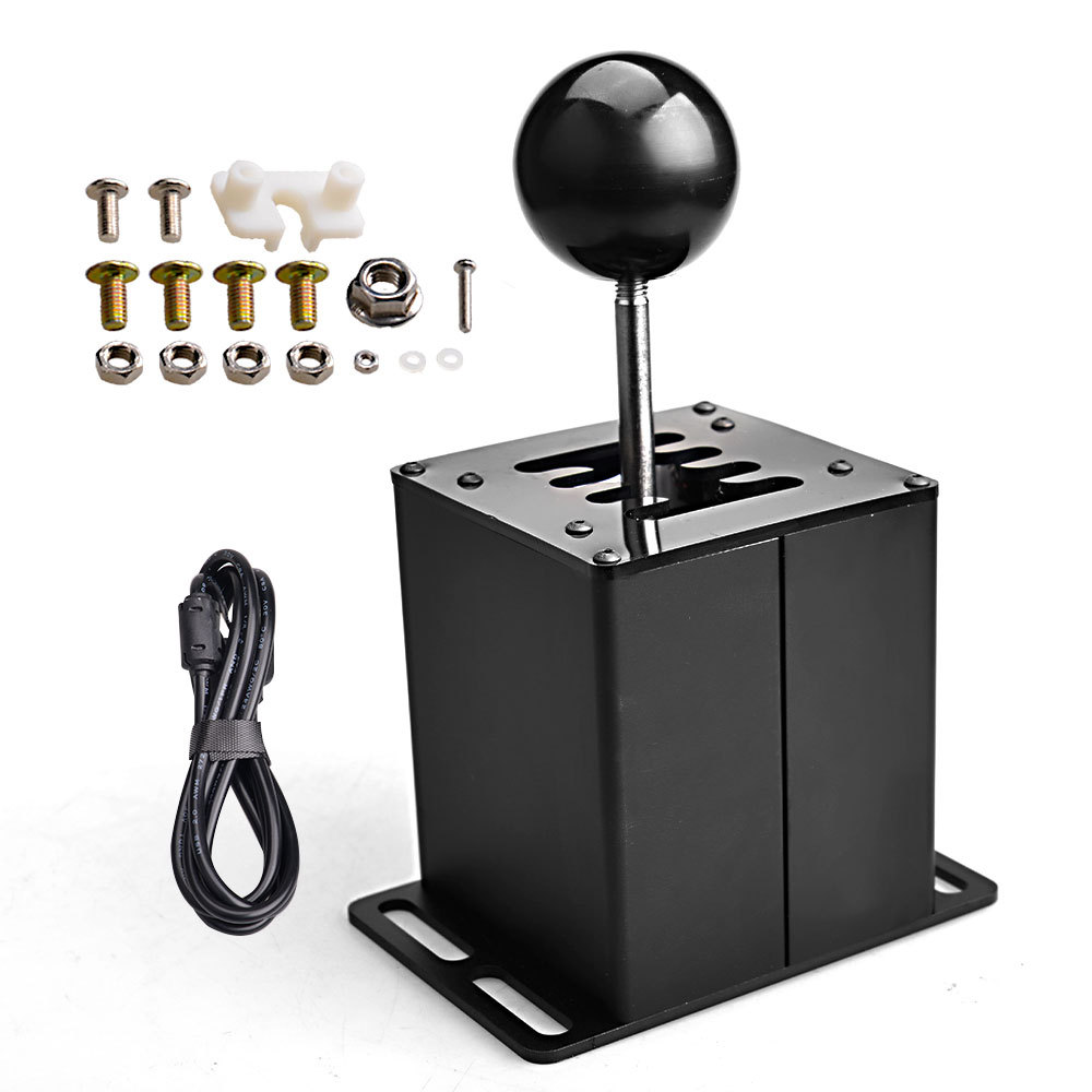 USB Gear Shifter for PC Racing <strong>Game</strong> Logitech G27 G29 G25 G920 for Thrustmaster T300RS/GT <strong>Shift</strong> Knob for ETS2 Sim Gear <strong>Shift</strong>