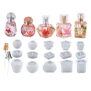 Botol Farmasi 3D Cetakan Silikon Rumah Merek Populer Botol Parfum Cetakan Resin - Product Image 1