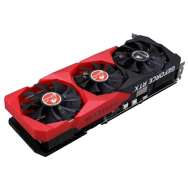 RTX 3080 ti8ピンカラフルなGeForce DUO Ultra W OCVGA電源ケーブル8GBカードGPUグラフィックカード