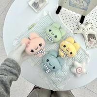 Promotion : Pendentif porte-clés en peluche lapin Crying OK Patate douce, mignon, jaune, vert, rose, jouet, cadeau, ornement à suspendre, unisexe 14+