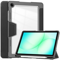 Étui pour tablette en similicuir triple pliage, résistant aux chutes et dissipant la chaleur, pour Samsung Tab A9 A11