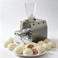 Machine commerciale de fabrication de shaomai, siomai, shumai, momo, machine à façonner et à emballer les raviolis