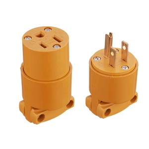 Linsheng Easy Assembly Nema 5-15P 15A 125V AC <strong>Plug</strong> USA Canada Male DIY Rewire Grounding <strong>Plug</strong> - Product Image 6