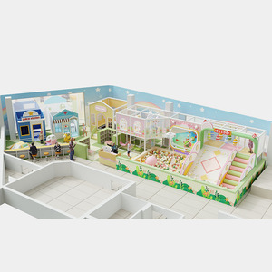 Divertido Equipo de Juego Suave Comercial de Múltiples Niveles, Parque Infantil Interior con Túneles y Diversos Juguetes para Centro de Juegos Comunitario - Product Image 4